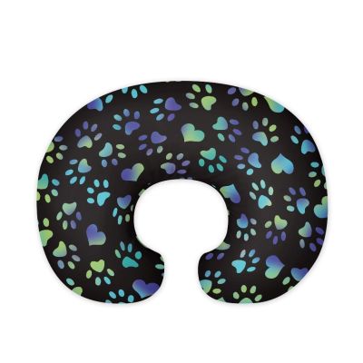 Viewamoon Dog Paws Nursing Pillow Covers Breast Feeding Pillow Covers 1 Pack for Breastfeeding Pillow Soft and Cozy Fits Snug On Infant Breastfeeding Pillow Slipcover Cover Only
