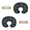 Viewamoon Dog Paws Nursing Pillow Covers Breast Feeding Pillow Covers 1 Pack for Breastfeeding Pillow Soft and Cozy Fits Snug On Infant Breastfeeding Pillow Slipcover Cover Only view 3