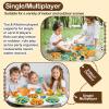 Buyger Kids Kitchen Accessories and Tea Set for Toddlers 3-5, Play Kitchen Toy Dish Plates Utensils Dinnerware Set Pretend Role Play Gifts for Ages 3 4 5 Years Olds Children Boys Girls view 4
