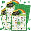 Liliful 39 Pcs St Patrick's Day Bingo Games for Adult Boy Girl 28 Players St Patricks Bingo Cards Shamrock Party Games for Teens Classroom Family Activities Saint Patrick's Day Party Favors Supplies view 1