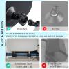 Baby Car Mirror Rear Facing, Safety Adjustable Car Seat Mirror for Baby Extendable Camera Monitor with Hook Clip Design Clear View ShatterProof + 2 Baby on Board Stickers,2 Seat Headrest Hook view 4