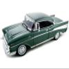 1957 Chevy Bel Air Hard Top Green 1/18 Diecast Model Car by Motormax 73180 view 1