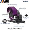 AMK Aluminum 1/10 Scale Transmission SCX10 II Gearbox with Skid Plate for RC Crawler Axial AX10 SMT10 Vanquish VS4-10 SCX10 Upgrades (Purple) view 3
