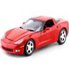2005 Chevy Corvette C6 Coupe Red 1/24 Diecast Model Car by Motormax 73270 view 2