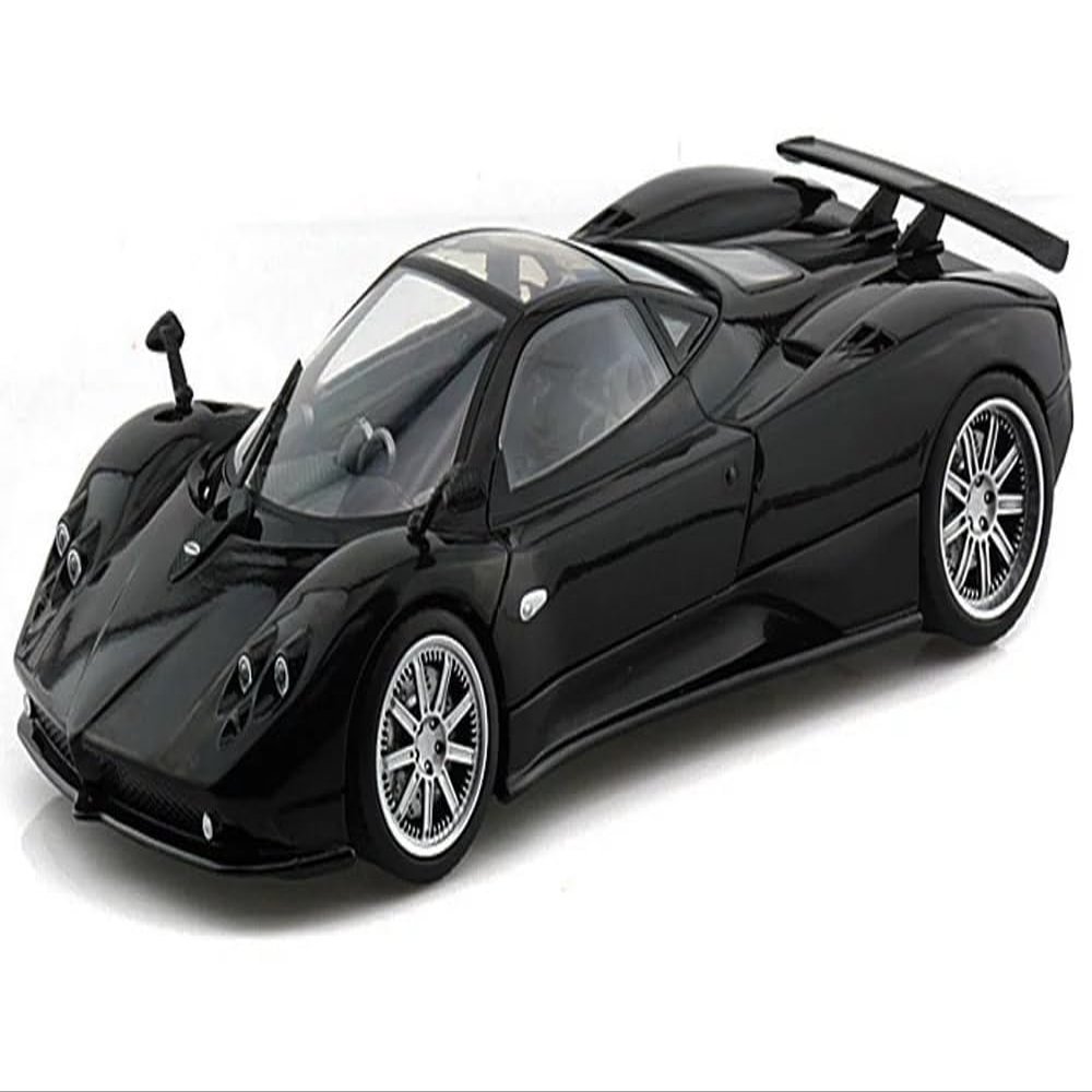 Pagani Zonda F Black 1/18 Diecast Car Model by Motormax 79159bk