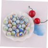 KOMBIUDA 16mm Milk White Glass Balls Kids Marbles for Ball Pit Beads for Jewelry Making view 2
