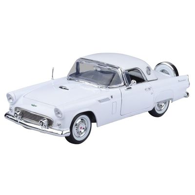 1956 Thunderbird White Timeless Classics 1/18 Diecast Model Car by Motormax 73176TC-W