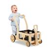 WONDERFOLD Step by Step Wagon Baby Walker - Adjustable Height Push Walker - Multifunctional Baby Walkers with Toy Storage view 1