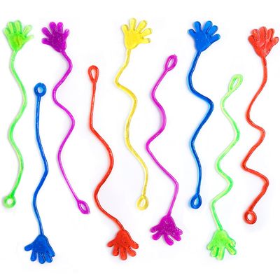 350 Pcs Bulk Sticky Hands for Kids - Slappy Slap Little Small Hands Sticky Toy - Goodie Bags Stuffers Party Favors for Birthday, Treasure Box, Hand Game 4-8, 8-12 - Easter Basket Fillers