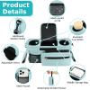 Accmor Universal Stroller Organizer with Insulated Cup Holder Detachable Phone Bag and Shoulder Strap,Stroller Bag Caddy Organizer Accessories Fits for Uppababy, Baby Jogger, Britax Strollers view 4