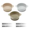 PandaEar 3 Pack Baby Bowls with Suction| Stay Put Silicone Food Bowl for Babies Kids Toddlers Infants| Food Grade Soft Safe BPA-Free Silicone (Brown Grey Tan) view 2