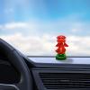Axfbim Fire Dragon Solar Car Dashboard Decorations, Dancing Solar Powered Figures, Creative car car Ornament view 4