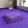 30 Pcs Short Plush Interlocking Carpet Tiles,Foam Flooring Puzzle Mats,Area Rugs,Bedroom,Playroom,Keep Warm,12x12 Inch(Color:Purple) view 1