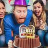 BigOtters Mini Slot Machine Toy, 4PCS Mini Lucky Slot Machine Bank for Creative Festival Birthday Cake Decor Casino Vegas Night Theme Party Decorations view 4