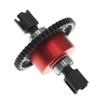 50T Center Differential Set for Arrma Kraton Outcast Typhon Infraction 6S, 45 Steel Diff Gear Diff Outdrive Alum Diff Case for Arrma Talion Felony Mojave 6S Upgrade Parts (Red) view 1