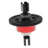 50T Center Differential Set for Arrma Kraton Outcast Typhon Infraction 6S, 45 Steel Diff Gear Diff Outdrive Alum Diff Case for Arrma Talion Felony Mojave 6S Upgrade Parts (Red) view 3