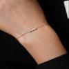 30th Birthday Gifts for Women  3 Crystal Bracelet 30th Birthday Bracelet  3 Decades  Thirty Year Old Birthday Gift  Thirtieth 30 Year Old Birthday Gifts Silver view 4