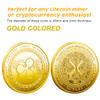 1Pcs Ripple Coin, Ripple Commemorative Coin 24K Gold Plated, 3mm XRP Cryptocurrency, Collectible Coin with Protective Case, Blockchain Cryptocurrency, Home and Office Decoration view 3