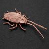 Miniblings 10x Cockroach Paint Figures Cockroach Insect Brown view 2