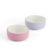 Elk and Friends Kids Porcelain Bowls with Silicone Sleeves | Suitable for Babies/Toddlers | Microwave & Dishwasher Safe | Non Slip Dinnerware | Snack Dishes | 2 Pack view 1