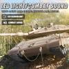 BESTYMXY RC Tank HengLong IDF MERKAVA MKIV, 1:16 Merkava Main Battle Tank MK4 Model, 2.4ghz Remote Control Vehicles Tanks with Sound & Light for Ages 14+ view 3