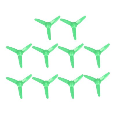 10Pcs Rc Car 3-Blade Propeller with 3 Blades 70mm Fan Leaves, Micro DC Motor 2mm Shaft Propeller, RC Car Rotating Accessories for Plastic DIY Boat Science and Education Toys