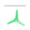 10Pcs Rc Car 3-Blade Propeller with 3 Blades 70mm Fan Leaves, Micro DC Motor 2mm Shaft Propeller, RC Car Rotating Accessories for Plastic DIY Boat Science and Education Toys view 4
