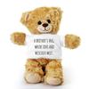 SpreadPassion Brother Teddy Bear, GotA Brother's Hug: Where Love and Mischief Meet, Birthday Christmas Basket Gag Gift Idea view 1