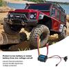 Odorkle 35A RC ESC, Brushless ESC Electric Speed Controller Metal for 1/18 1/16 Remote Control Car (Blue) view 4