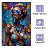 1000 PieceAdult and Youth African Butterfly Puzzles African Woman Fun and challenging,African Themed Puzzles,Great Gift for Family and Friends Dimensions 20 X 28.8 Inche view 2