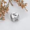 Delujouberst Food Dice Decider Date Night Ideas for Couples Dinner Dice Iron Gifts for 6th Anniversary Wedding Gifts view 3