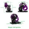 AMK 1/10 Transmission Aluminum SCX10 II Gearbox with Skid Plate for 1/10 RC Crawler Axial AX10 SMT10 Vanquish VS4-10 SCX10 II Upgrades Accessories (Purple) view 4