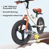 VTZII Balance Bike 2 in 1 with Pedals Brake Training Wheels Kickstand Pneumatic tyre,for Kids 2-7 Years Old,Kids Bike 12 14 16 inch (12 inch, Green) view 3