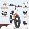 VTZII Balance Bike 2 in 1 with Pedals Brake Training Wheels Kickstand Pneumatic tyre,for Kids 2-7 Years Old,Kids Bike 12 14 16 inch (12 inch, Green) view 4