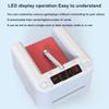 NYMFEA Fully Automatic Card Dealer Machine, 360 Rotating Poker Card Shuffler, Electric Card Dealer with LED Digital Display, Type-C Charging, Built-in Battery, Up to 8 Players view 3