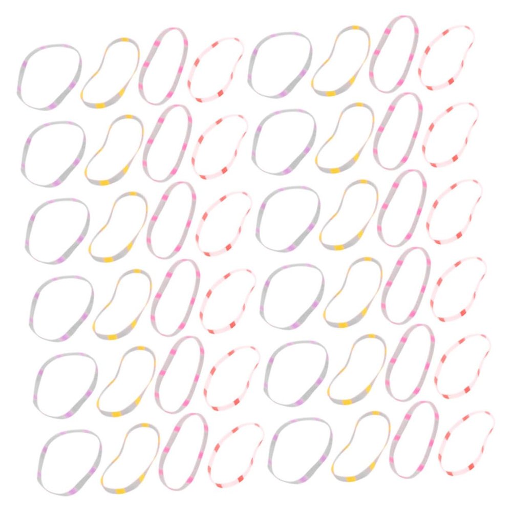 FAVOMOTO 1000pcs Thick Elastic Hair Ties for Girls Mini Rubber Bands for Boys and Girls Stretchy Headbands for Ponytails and Braids for Active Lifestyles