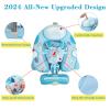 2026 Upgread Mambobaby Float, Baby Floats with Canopy for Waist Swimming Ring Non-Inflatable Pool Floats with Adjustable Safety Strap &Upgrade Add Tail for Infant Toddler 3-24 Months (Submarine) view 4