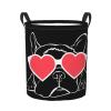 Foruidea Cute Bulldog Laundry Basket,Laundry Hamper,Collapsible Storage Bin, Oxford Fabric Clothes Baskets,Nursery Hamper For Home,Office,Dorm,Gift Basket view 1