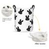 Foruidea Cute Cartoon Rabbit Print Laundry Basket,Laundry Hamper,Collapsible Storage Bin, Oxford Fabric Clothes Baskets,Nursery Hamper For Home,Office,Dorm,Gift Basket view 2