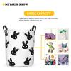 Foruidea Cute Cartoon Rabbit Print Laundry Basket,Laundry Hamper,Collapsible Storage Bin, Oxford Fabric Clothes Baskets,Nursery Hamper For Home,Office,Dorm,Gift Basket view 3