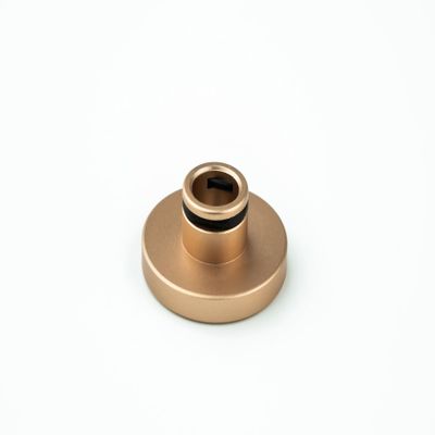 Original Golden Aluminum Magnetic seat, Aluminum Metal Resin Artistic Fashion keycap Magnetic seat, Mechanical Keyboard Magnetic Sucker.