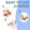 30 Pieces Wood Teething Grasping Toy Suspender Clips Natural Beech Wood Holder Charm DIY Chain Accessories view 3