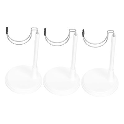 TOYANDONA 3pcs Doll Display Stands Sturdy Holders for Dolls and Figures for Organizing and Showcasing Your Collection Boys and Girls Birthdays and Festivals