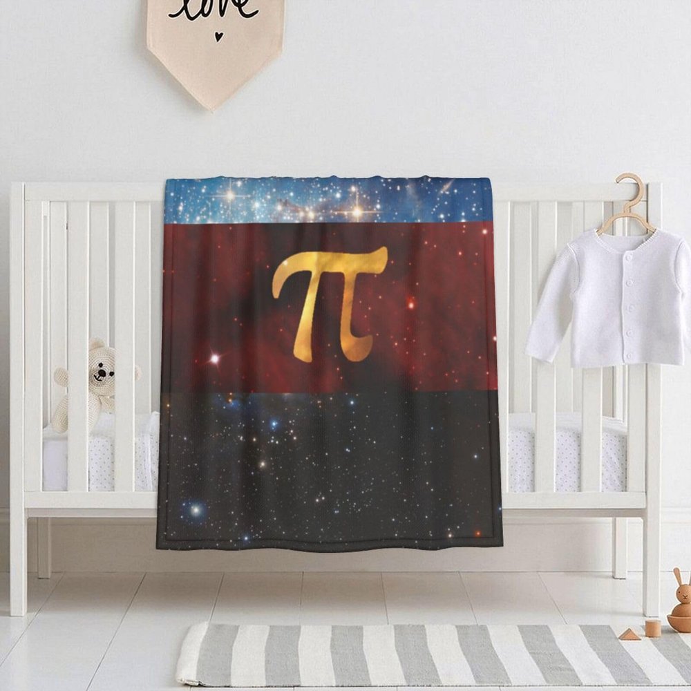 Polyamory Alternate Style Galaxy Pride Flag 30x40 Inch Soft Blanket Cozy Stylish Safe for Baby in Comfort