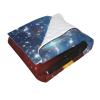 Polyamory Alternate Style Galaxy Pride Flag 30x40 Inch Soft Blanket Cozy Stylish Safe for Baby in Comfort view 3