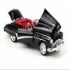 1949 Roadmaster Black with Red Interior 1/18 Diecast Model Car by Motormax 73116black view 3