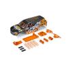 ARRMA Gorgon Painted Decaled Trimmed Body Set (Orange), ARA402357 view 1