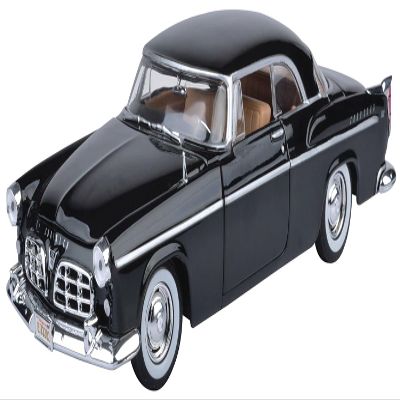 1955 Chrysler C300 Black 1/24 Diecast Model Car by Motormax 73302black