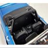 1968 Shelby GT500 Convertible Acapulco Blue Metallic with White Stripes Limited Edition to 1842 Pieces Worldwide 1/18 Diecast Model Car by Acme A1801848 view 4