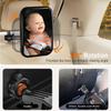 Anatec Baby Car Mirror, Rear Facing Car Seat Mirror for Infant Newborn with Hook Clip Design, Non-Shaking Wide Crystal View Shatterproof Crash Tested Adjustable view 4